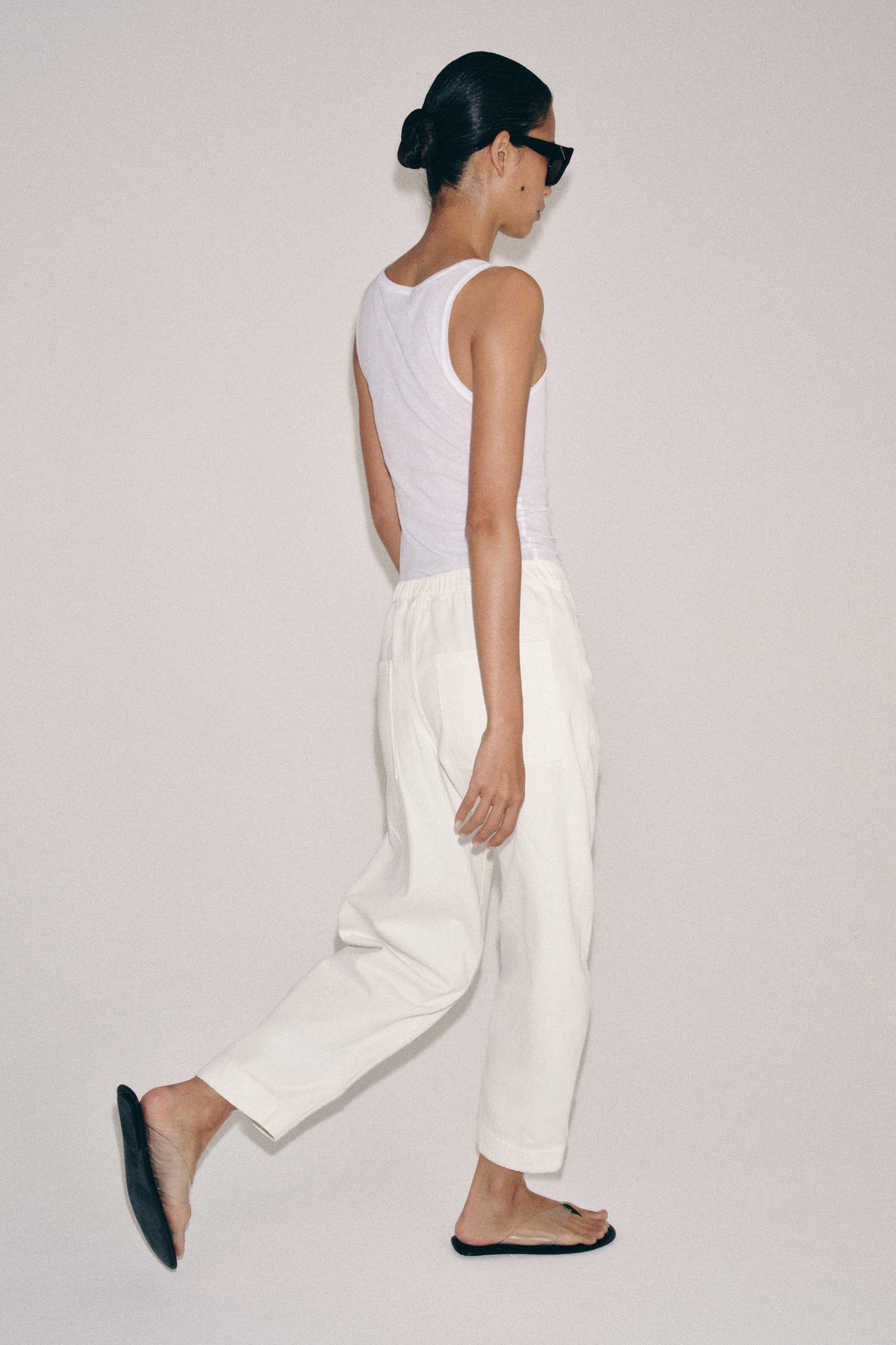 PANTALON DENIM BARREL POCHES ZW COLLECTION